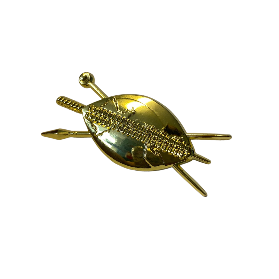 Zulu Shield Pin